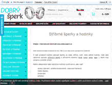 Tablet Screenshot of dobrysperk.cz